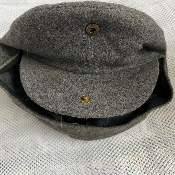 Epoch  Hat Co Wool Cap Cabbie Newsboy Grey American Classic One Size - Picture 9 of 10